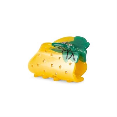 Sui Ava Strawberry Mini Hårklemme Yellow Shop Online Hos Blossom